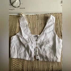 Madewell Button Tank | S